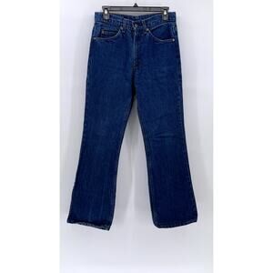 LEVI'S Men's Blue Vintage 80's Orange Tab Bootcut Five-Pocket Jeans SZ 30X30